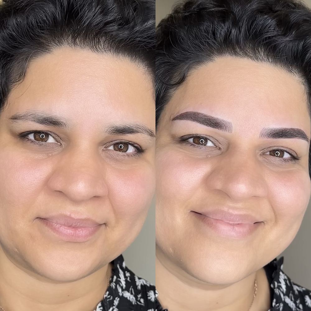 Brauen-Ergebnis nach der Masterclass